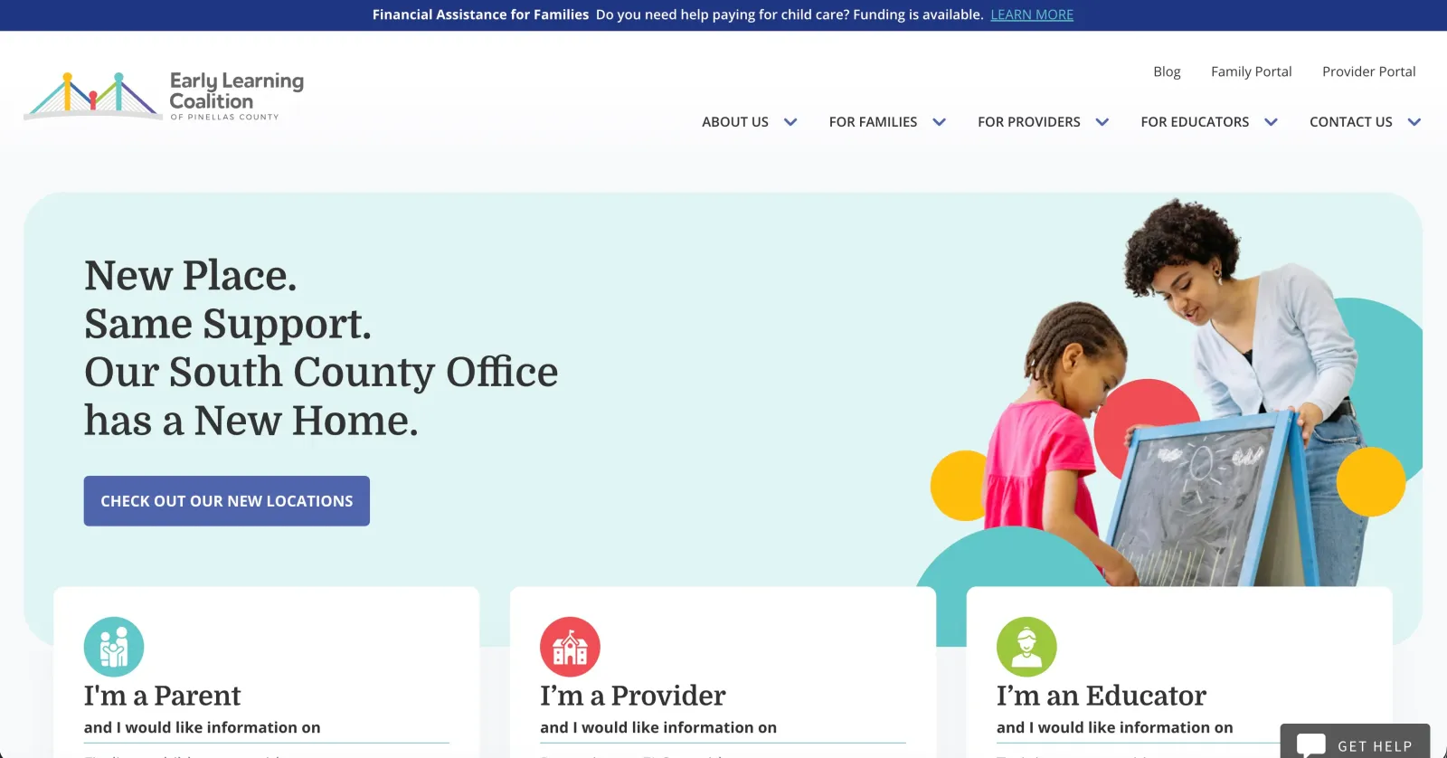 ELC Pinellas website