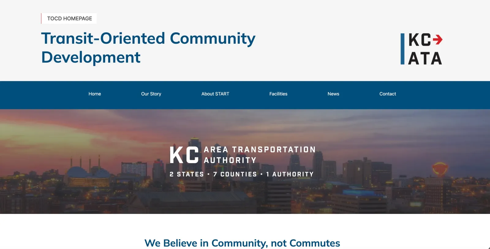 TOCD / KCATA website