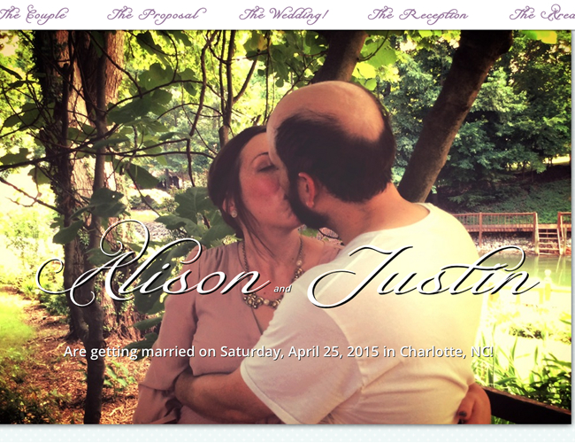 Justin and Alison